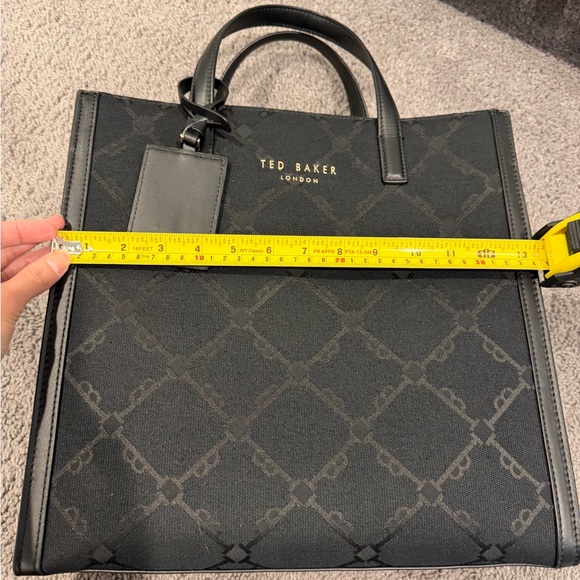 Ted Baker Black Structured Tote - Picture 8 of 8